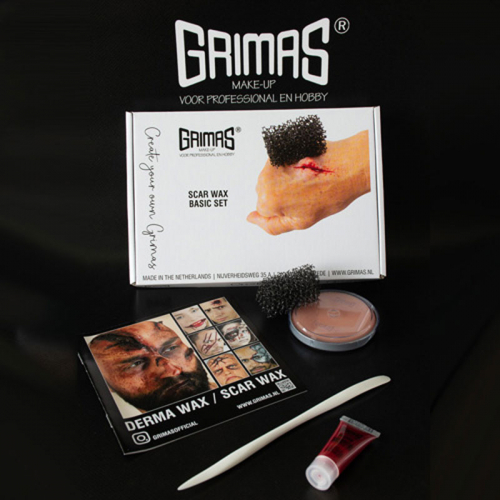 Grimas Sårkit Basic  i gruppen Maskerad / Maskeradteman / Halloweentema  hos PARTAJSHOP AB (scarvax basic)